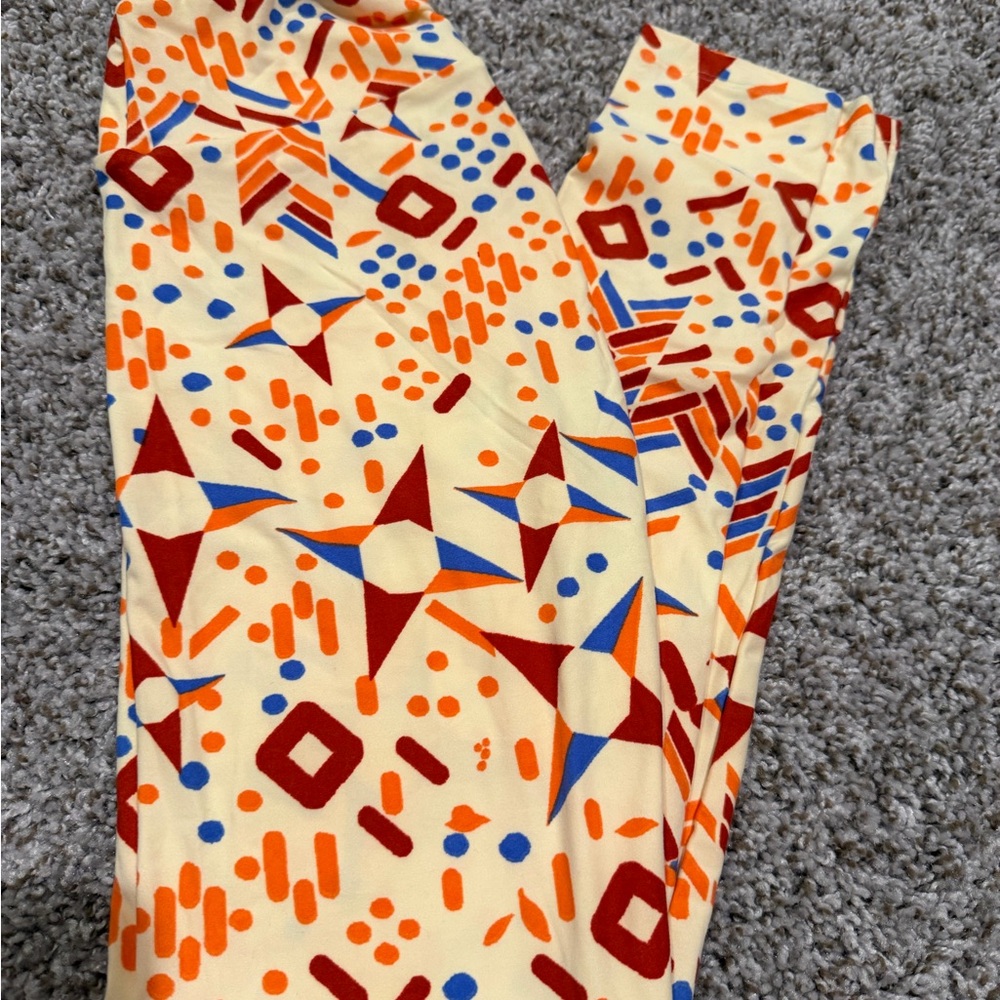 LuLaRoe Colorful Geometric Leggings
